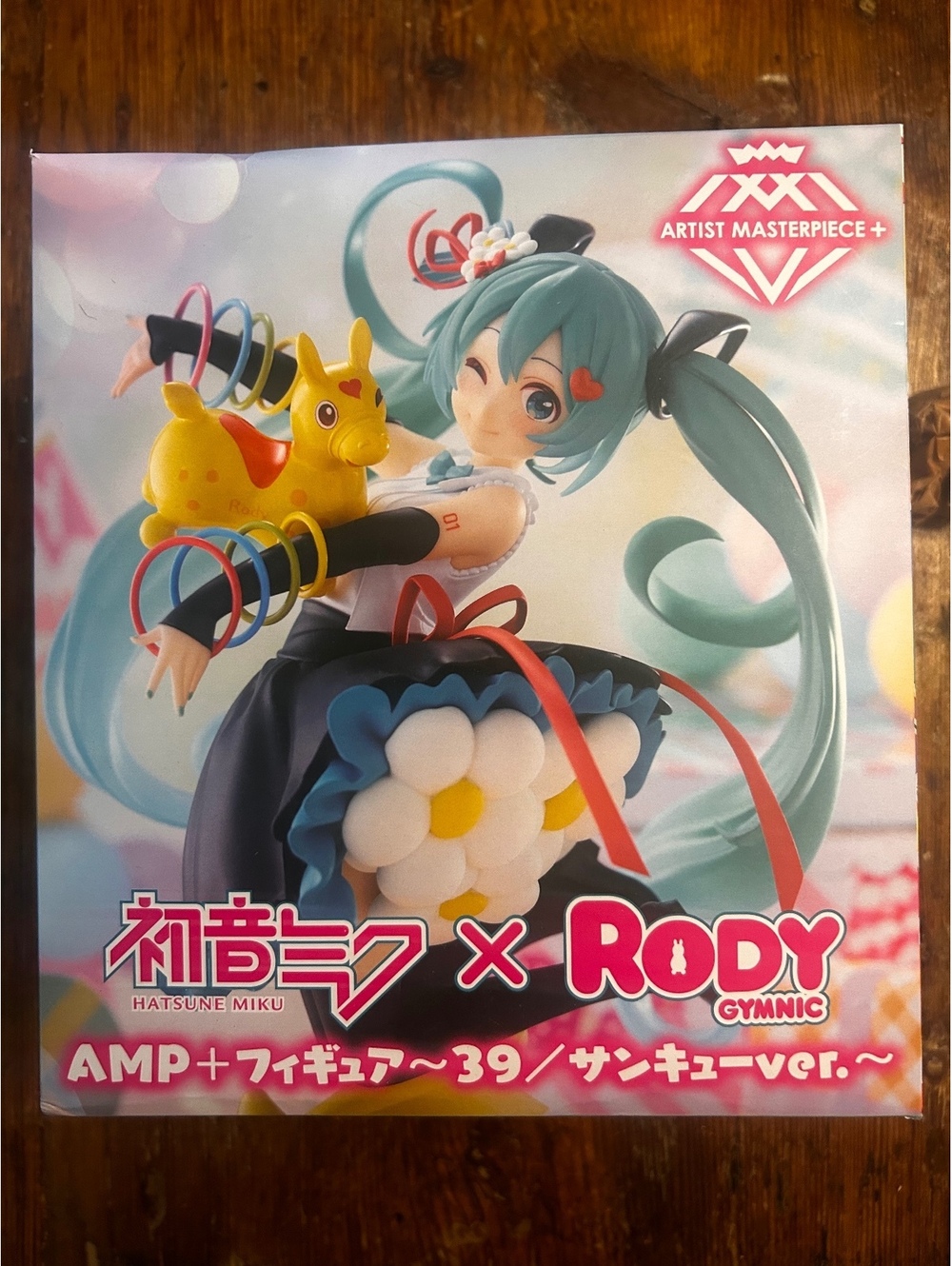 Hatsune Miku x Rody Gymnic AMP+ Figure 39 / Thank You Ver. Artist Masterpiece